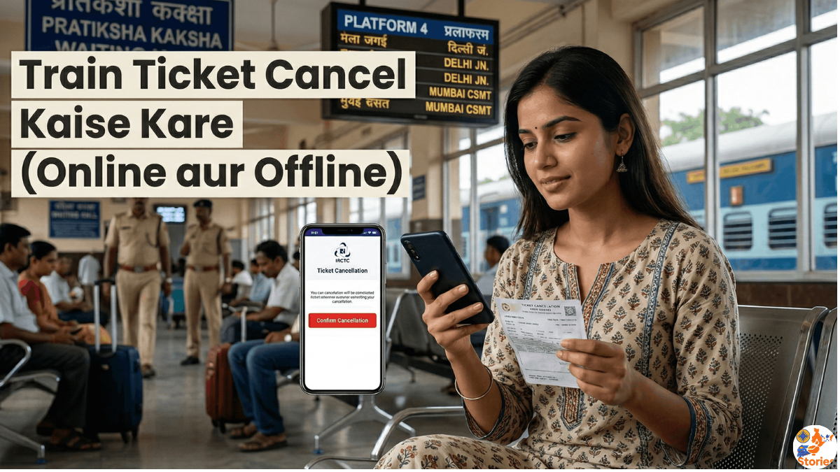 Train Ticket Cancel Kaise Kare (Online aur Offline)