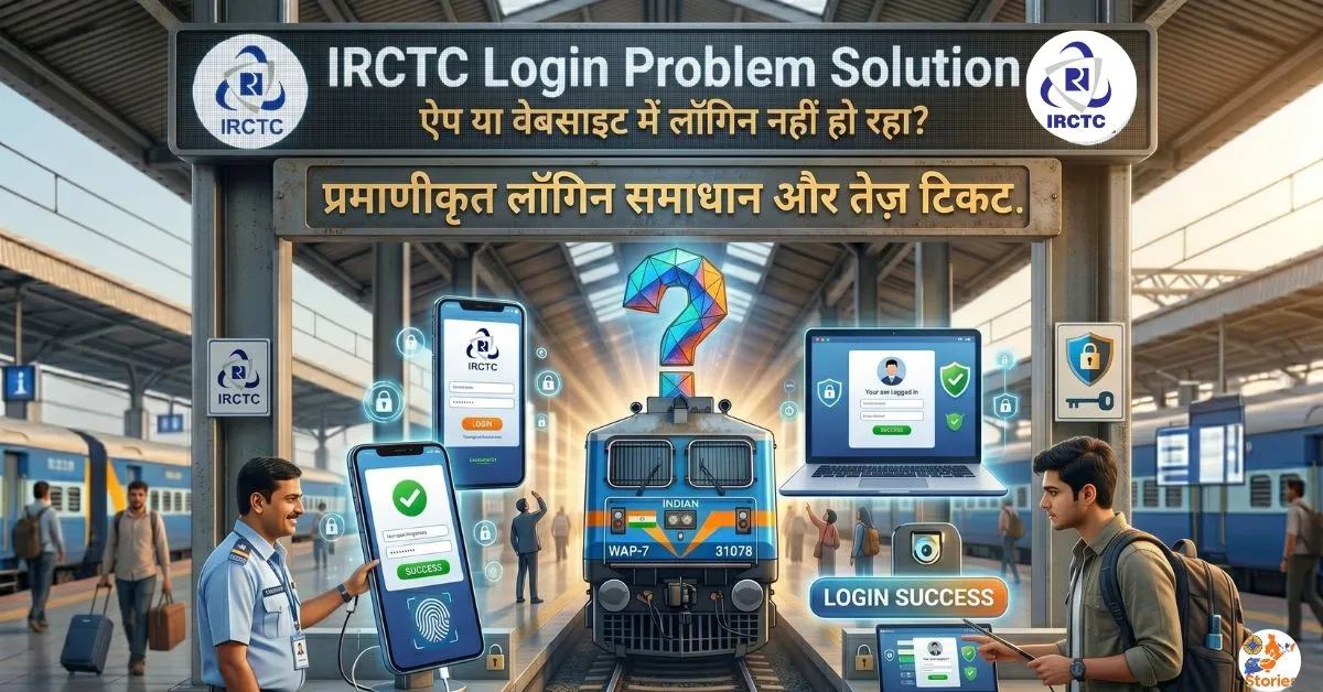 IRCTC Login Problem Solution