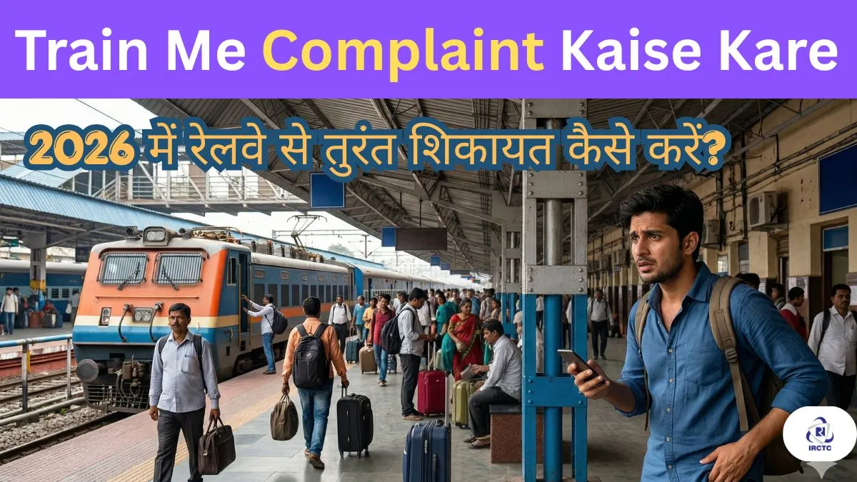 Train Me Complaint Kaise Kare