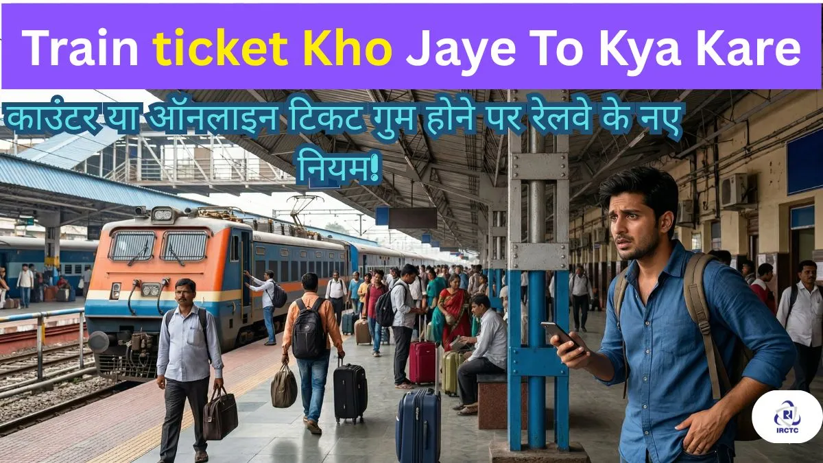 Train ticket  Kho Jaye To Kya Kare